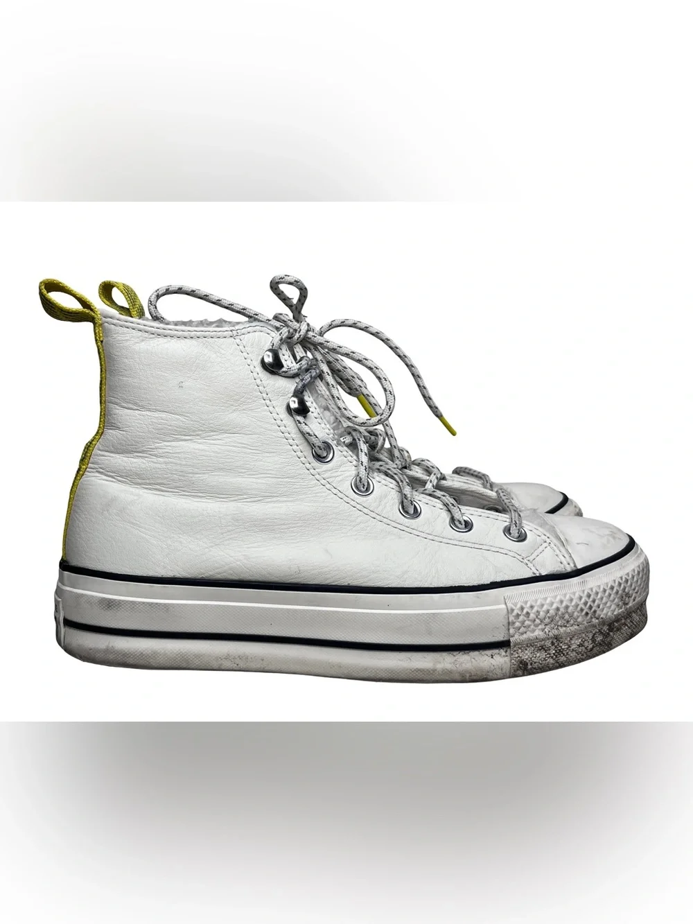 Converse Chuck Taylor All Star Lift Hi Sherpa Lined Y2K Platform Sneakers